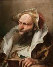 Tiepolo, Giovanni Battista: Poprsí starce