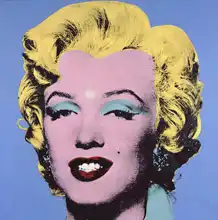 Warhol, Andy: Shot Blue Marilyn