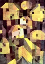 Klee, Paul: Abstraktní kompozice domů
