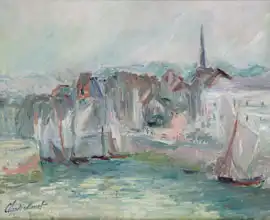 Monet, Claude: Lodě v Port of Honfleur