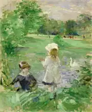 Morisot, Berthe: U jezera