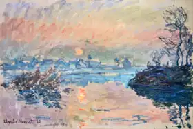 Monet, Claude: Západ slunce