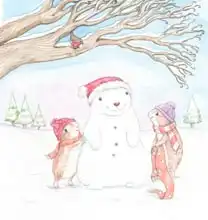 Scott, Samuel: Guinea Pig Babies in the Snow
