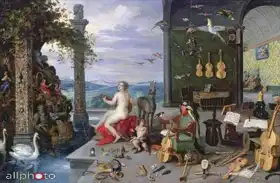 Brueghel, Jan (st.): Alegorie hudby