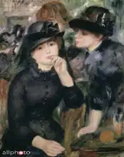 Renoir, Auguste: Dvíky v černém