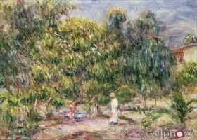 Renoir, Auguste: Žena v zahradě