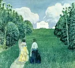 Borisov-Musatov, Viktor Elpidiforovich: Gleam of the Sunset
