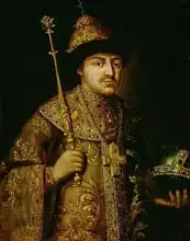 Ruská škola (17. století): Portrait of Tsar Fyodor III Alexeevich (1661-1682)