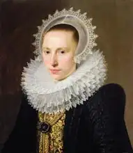 Voort, Cornelis van der: Portrét dámy