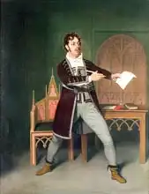 Wilde, Samuel de: Charles Farley (1771-1859) as Francisco in A Tale of Mystery by Thomas Holcroft, at the Covent Garden Theatre