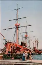 Gritsenko, Nikolai Nikolaevich: Building of the Battleship Admiral Kornilov in Brittany