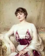 Lynch, Albert: Portrait of a Countess