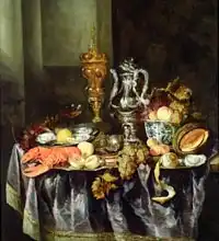 Beyeren, Abraham Hendricksz van: Still Life with Fruit and Shellfish