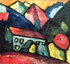 Jawlensky, von Alexej: House in the Mountains
