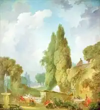 Fragonard, Jean-Honoré: Blind Man Buff