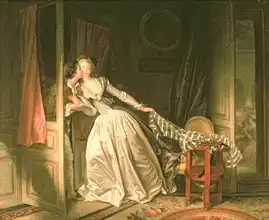 Fragonard, Jean-Honoré: Stolen Kiss
