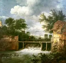 Ruisdael, Jacob: Watermill