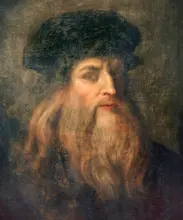 Vinci, Leonardo: Leonardo da Vinci, engraved by Raphael Morghen