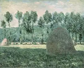 Monet, Claude: Haystacks near Giverny