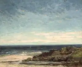 Courbet, Gustave: Sea