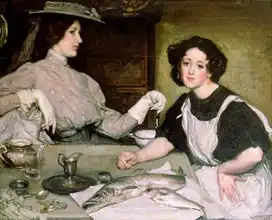 Lambert, George: Lottie and the Lady
