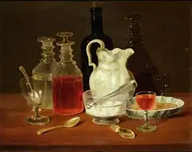 Rhodes, J.: Still Life with Decanters