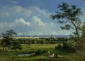 Knox, John: View of Regent Park and the Colosseum from Primrose Hill