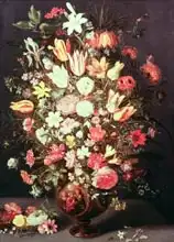 Marlier, Phillipe de: Flowers in a vase