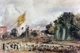 Constable, John: Celebration of the General Peace of 1814 in East Bergholt