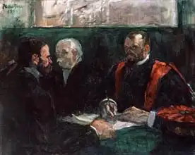 Toulouse-Lautrec, H.: Examination at the Faculty of Medicine