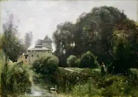 Corot, J. B. Camille: Souvenir of the Villa Borghese