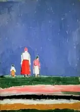 Malevich, Kazimir Severinovich: Three Figures