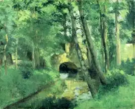 Pissarro, Camille: Little Bridge, Pontoise
