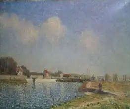Sisley, Alfred: Loing at Saint-Mammes