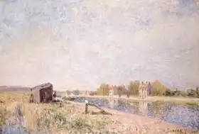 Sisley, Alfred: Loing at Saint-Mammes