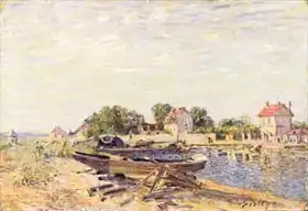 Sisley, Alfred: Loing at Saint-Mammes