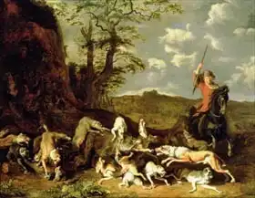 Hondius, Abraham Danielsz.: Bear Hunt