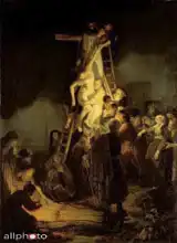 Rembrandt, van Rijn: Snášení z kříže