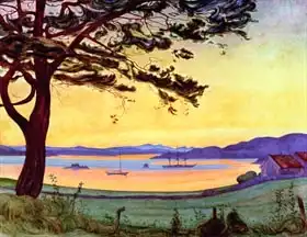 Sohlberg, Harald: View of Helgeroa