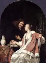 Mieris, Franz van (st.): Dutch Courtship