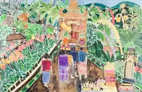 Simon, Hilar: Procession, Peliatan, Bali