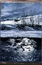 Cooke, John: Barn Below Combescar