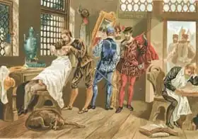 Serra, J.: Ambroise Pare as an apprentice barber surgeon in Paris