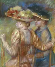 Renoir, Auguste: Sedící dívky