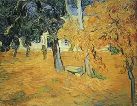 Gogh, Vincent van: Park v nemocnici sv. Pavla v St. Remy