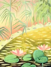 Hugo, Marie: Water Lily Pond I