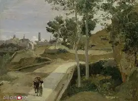 Corot, J. B. Camille: Silnice do Volterry
