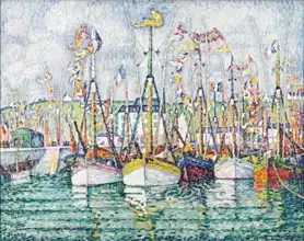 Signac, Paul: Blessing of the Tuna Fleet at Groix