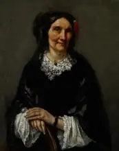 Courbet, Gustave: Portrait of Anika Psalmon, Mrs. Robin