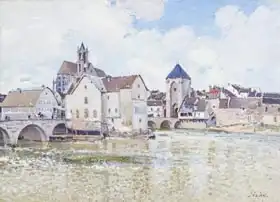Sisley, Alfred: Le Pont de Moret